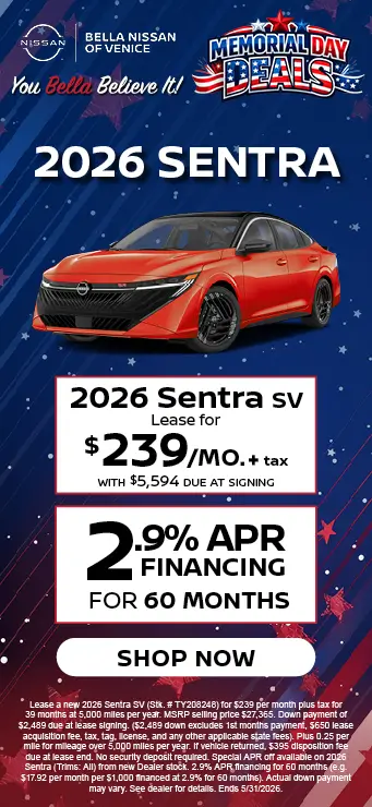 2026 Nissan Sentra